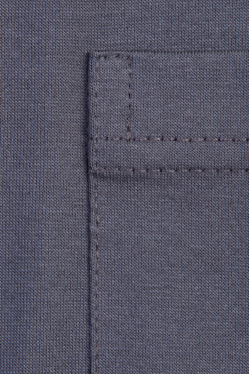 Antrasit Regular Fit Süprem Polo Yaka Pamuk T-shirt