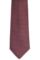 Kiremit İtalyan Desenli Kravat