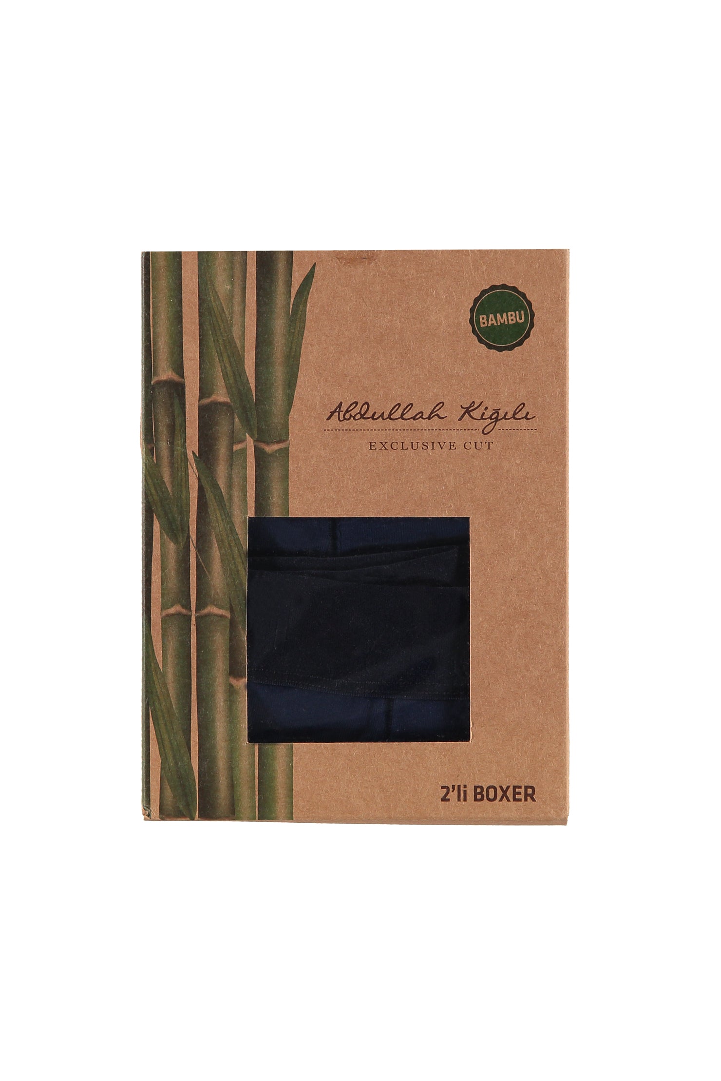 Lacivert A.K Bambu Boxer