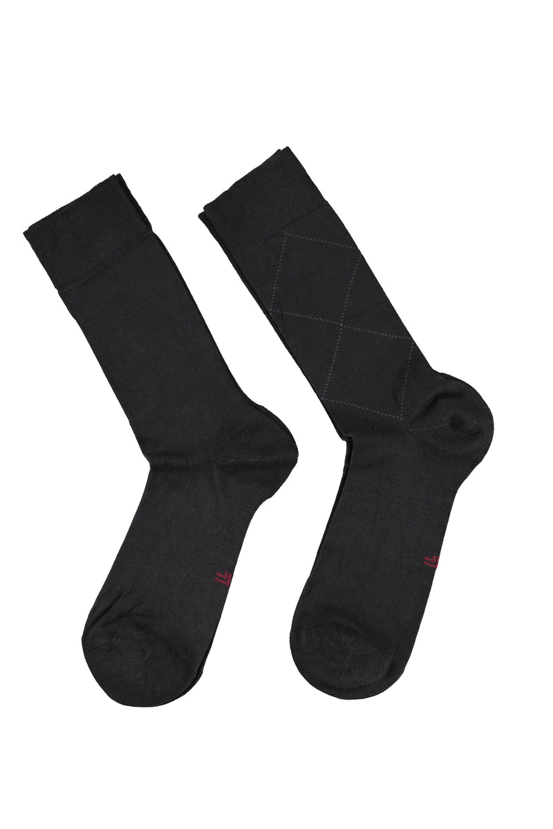 Antrasit 2'li Bambu Çorap Seti