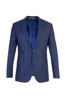 Mavi 7 Drop Slim Fit Dar Kesim ?talyan Desenli Ceket-Abdullah Ki??l?