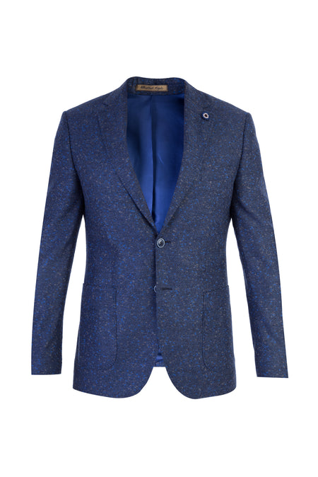 Mavi 7 Drop Slim Fit Dar Kesim ?talyan Desenli Ceket-Abdullah Ki??l?