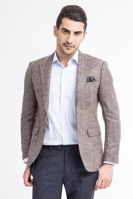 Toprak 7 Drop Slim Fit Dar Kesim Ceket-Abdullah Ki??l?