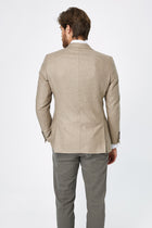 Açık Kahve - Camel İtalyan Kaşmir Ceket