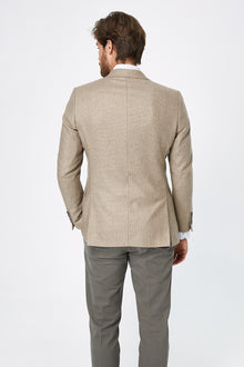 Açık Kahve - Camel İtalyan Kaşmir Ceket