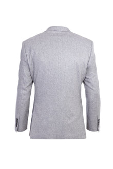 Füme Gri Relaxed Fit Rahat Kesim Kaşmir Ceket