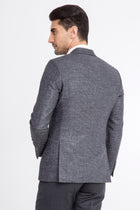 Orta Füme Regular Fit İtalyan Kaşmir Ceket