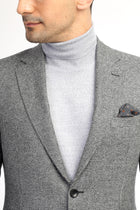 Orta Füme İtalyan Kaşmir Ceket