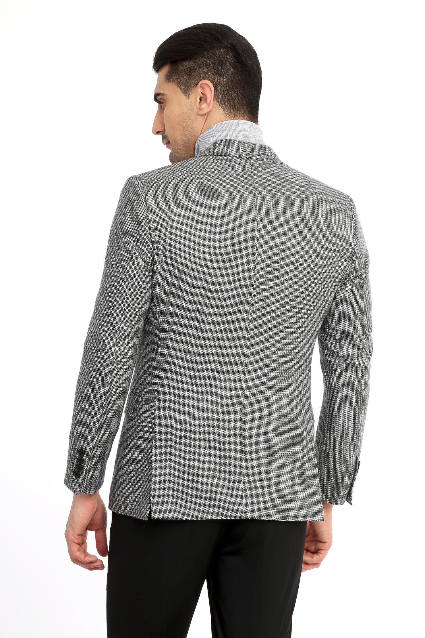 Orta Füme İtalyan Kaşmir Ceket