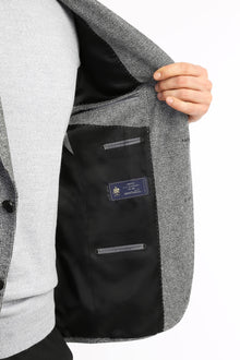 Orta Füme İtalyan Kaşmir Ceket