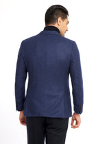 Koyu Mavi Regular Fit İtalyan Kaşmir Ceket