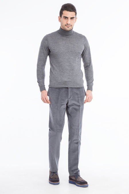 Orta Füme İNT.VELCOREX KADİFE PNT. Likralı