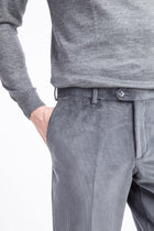 Orta Füme İNT.VELCOREX KADİFE PNT. Likralı