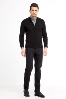 Füme Gri Denim Pantolon