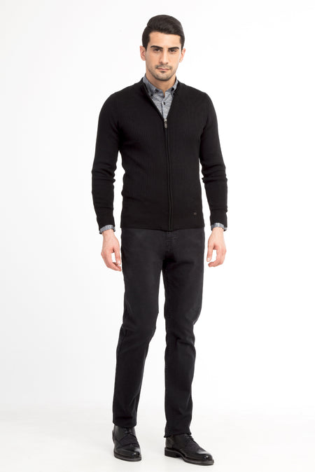 Füme Gri Denim Pantolon