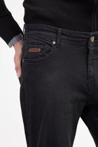 Füme Gri Denim Pantolon