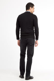 Füme Gri Denim Pantolon