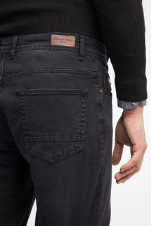 Füme Gri Denim Pantolon