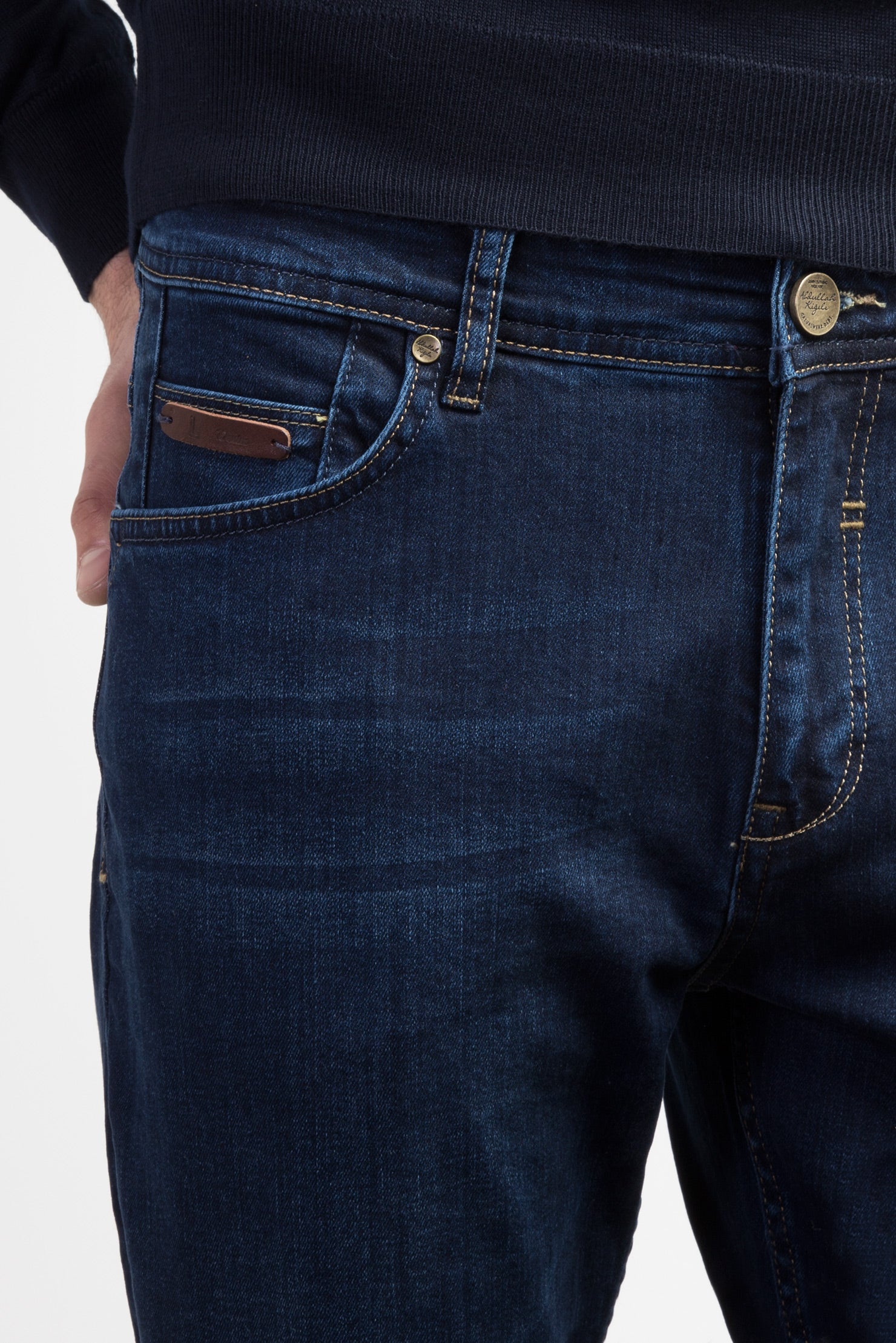 Mavi Regular Fit Standart Kesim Likral? Denim Pantolon-Abdullah Ki??l?