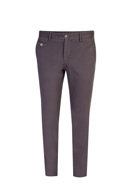 Haki Regular Fit Likralı Kanvas / Chino Pantolon