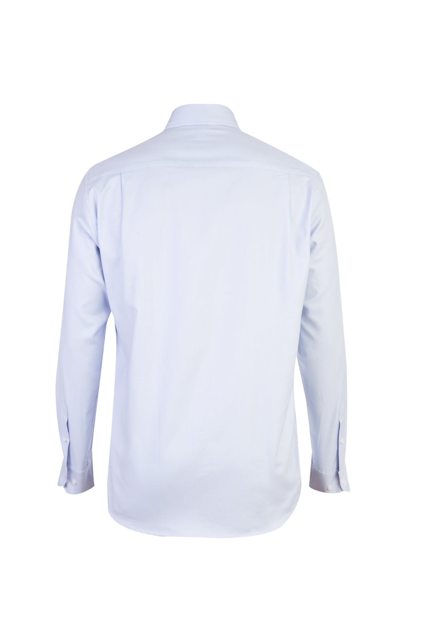 Açık Mavi Uzun Kol Regular Fit Oxford Pamuk Gömlek