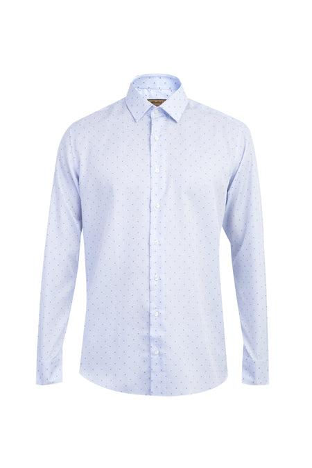 Açık Mavi SC NON IRON PUANTİYELİ GÖ