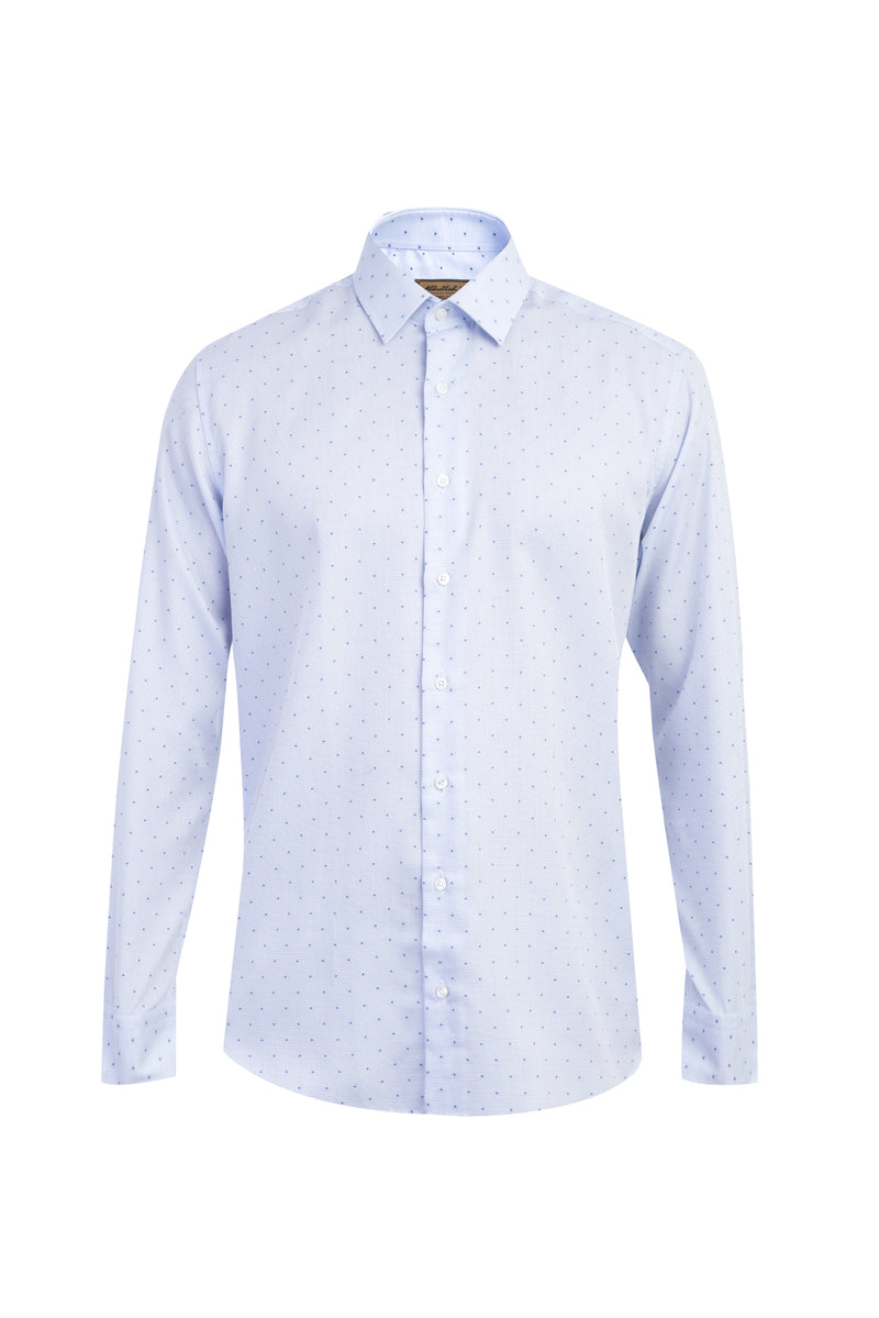 Açık Mavi SC NON IRON PUANTİYELİ GÖ