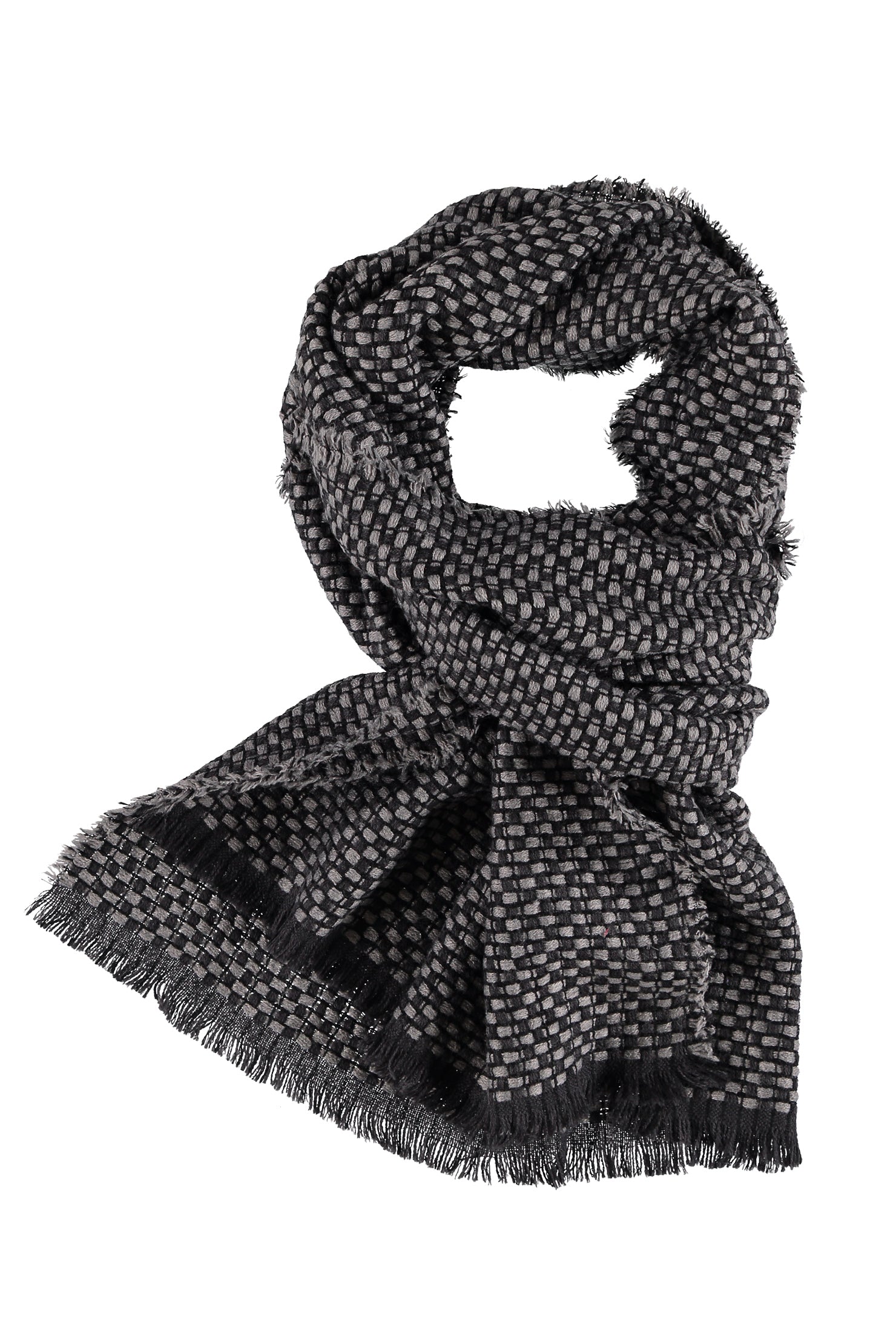 Orta Füme Desenli Atkı