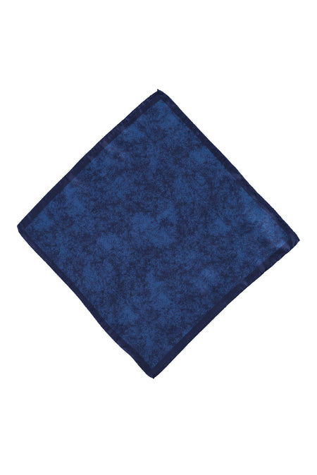 Koyu Mavi İtalyan Mendil