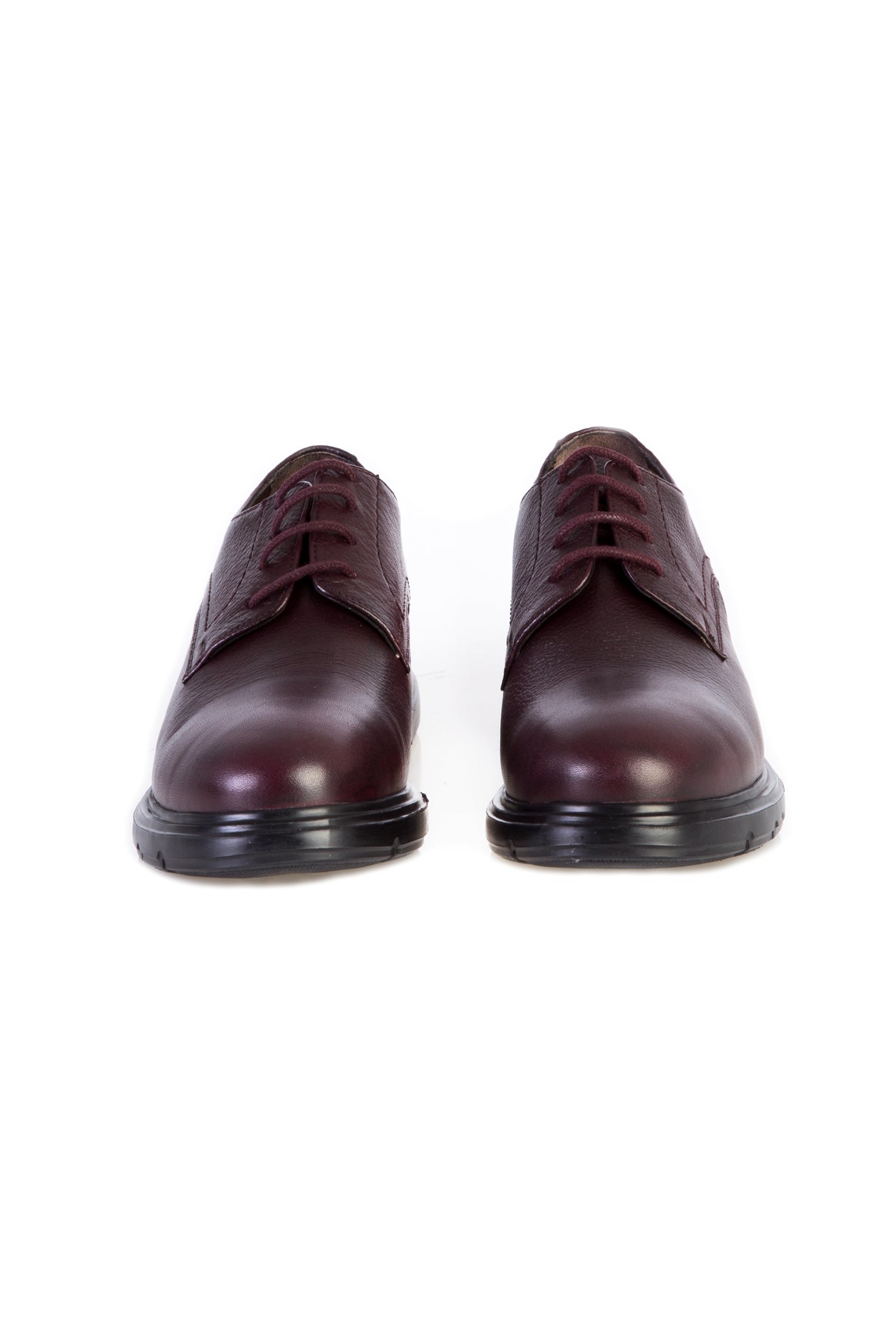 Bordo Casual Deri Ayakkabı