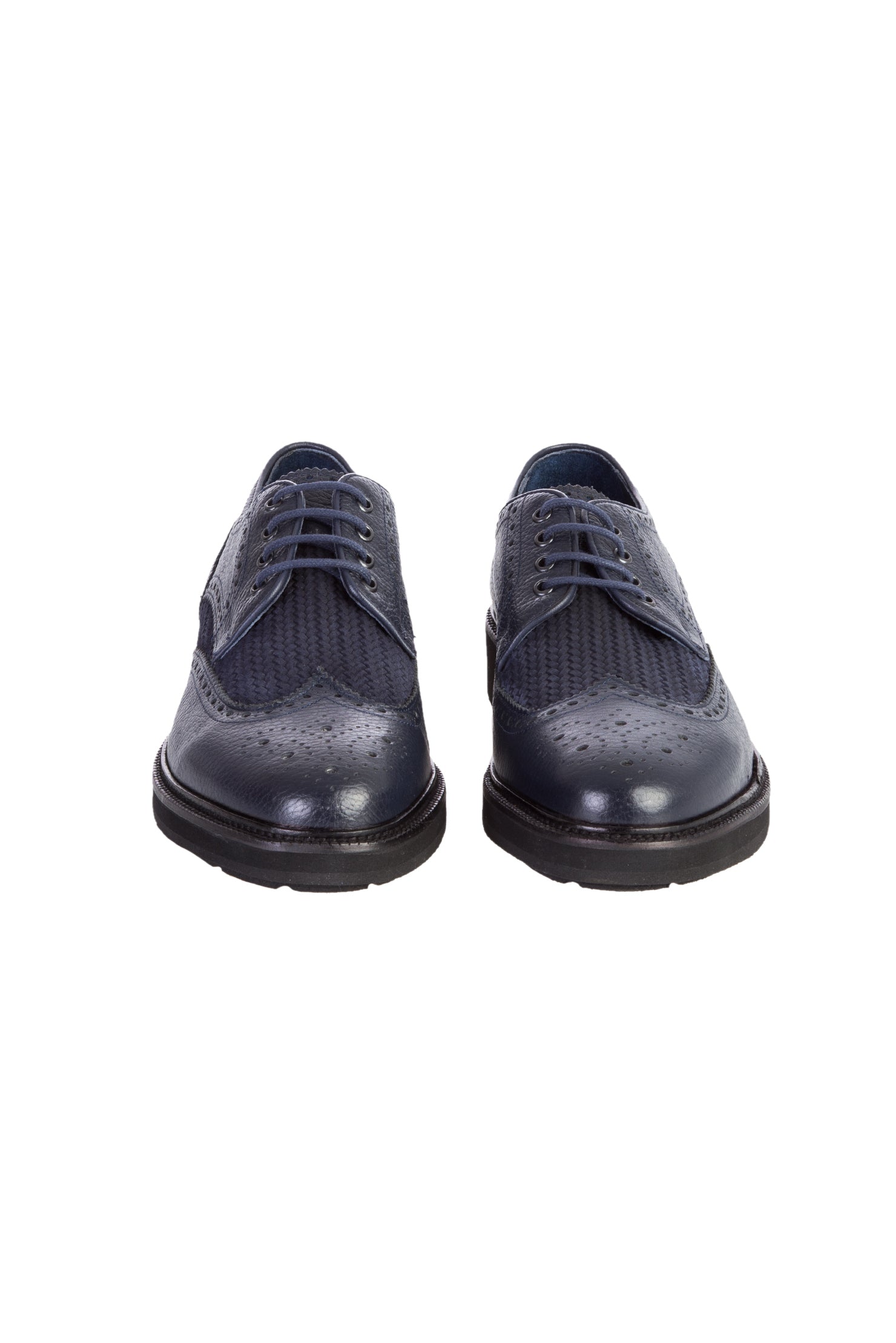 Lacivert Casual Deri Ayakkabı