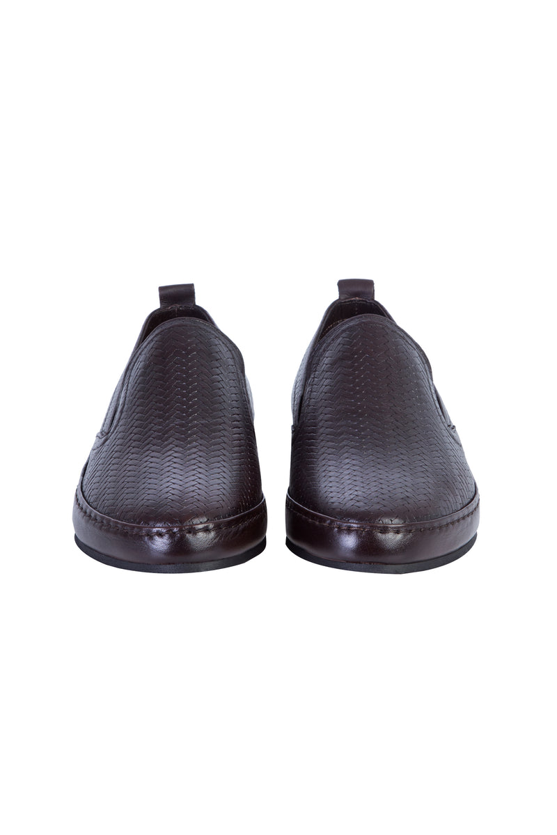 Kahve Bagcıksız Spor Ayakkabı