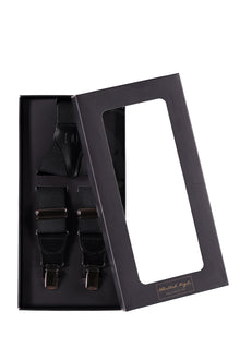 Siyah Desenli Pantolon Askısı