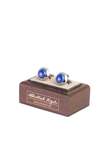 Koyu Mavi Lapis Lazuli Kol Düğmesi