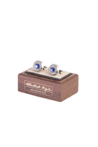 Mavi Agat Kol Düğmesi