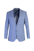 Mavi İtalyan Kuşgözü Pamuk Ceket