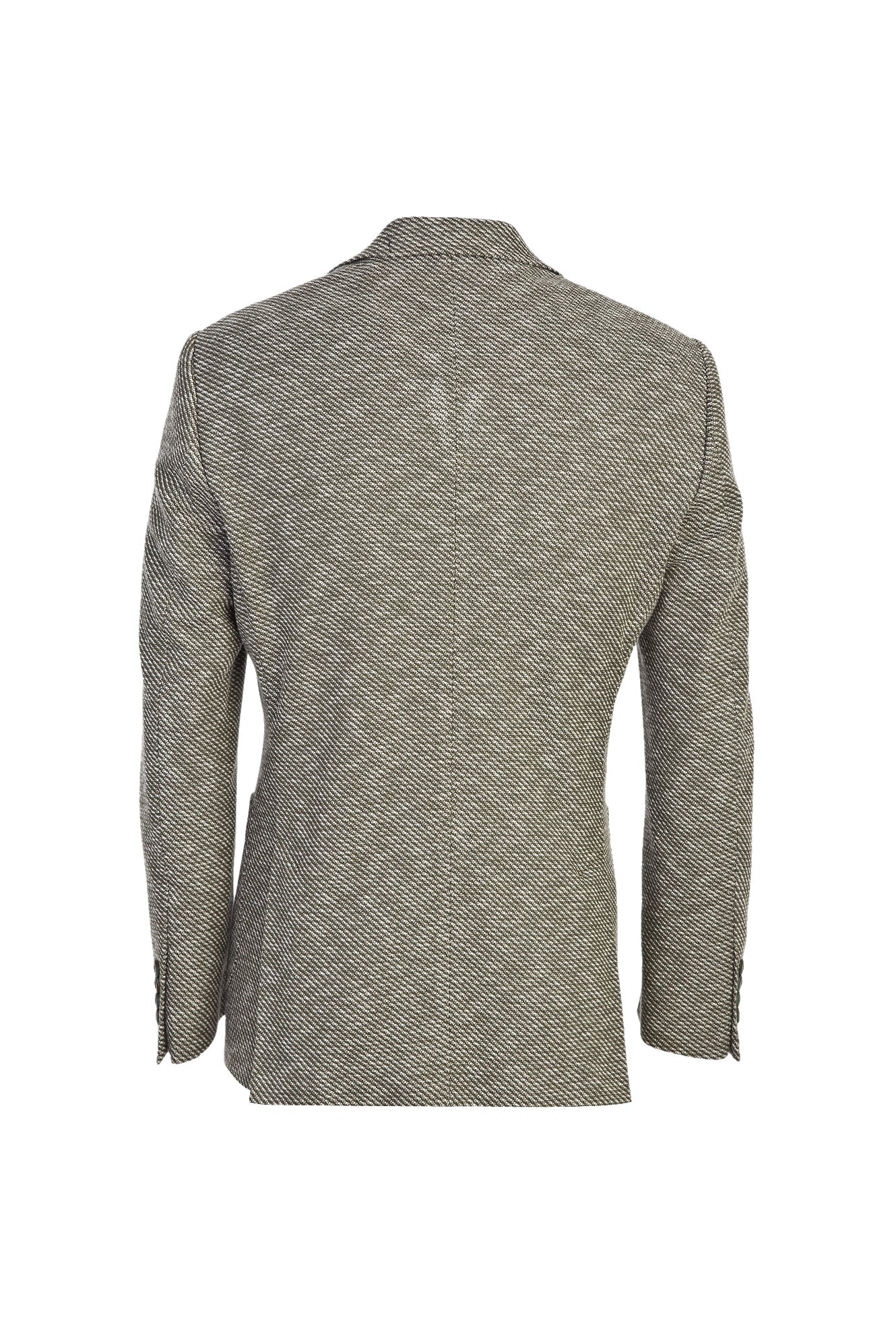 Koyu Yesil İtalyan Kuşgözü Pamuk Ceket