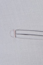 Açık Gri Regular Fit Yün Klasik Kumaş Pantolon