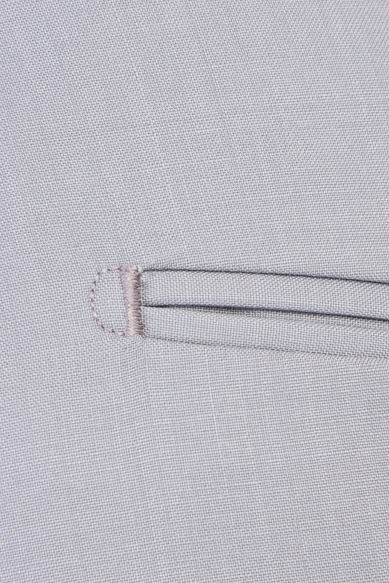 Açık Gri Regular Fit Yün Klasik Kumaş Pantolon