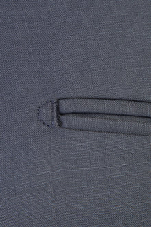 Orta Füme Slim Fit Dar Kesim Yün Klasik Kumaş Pantolon