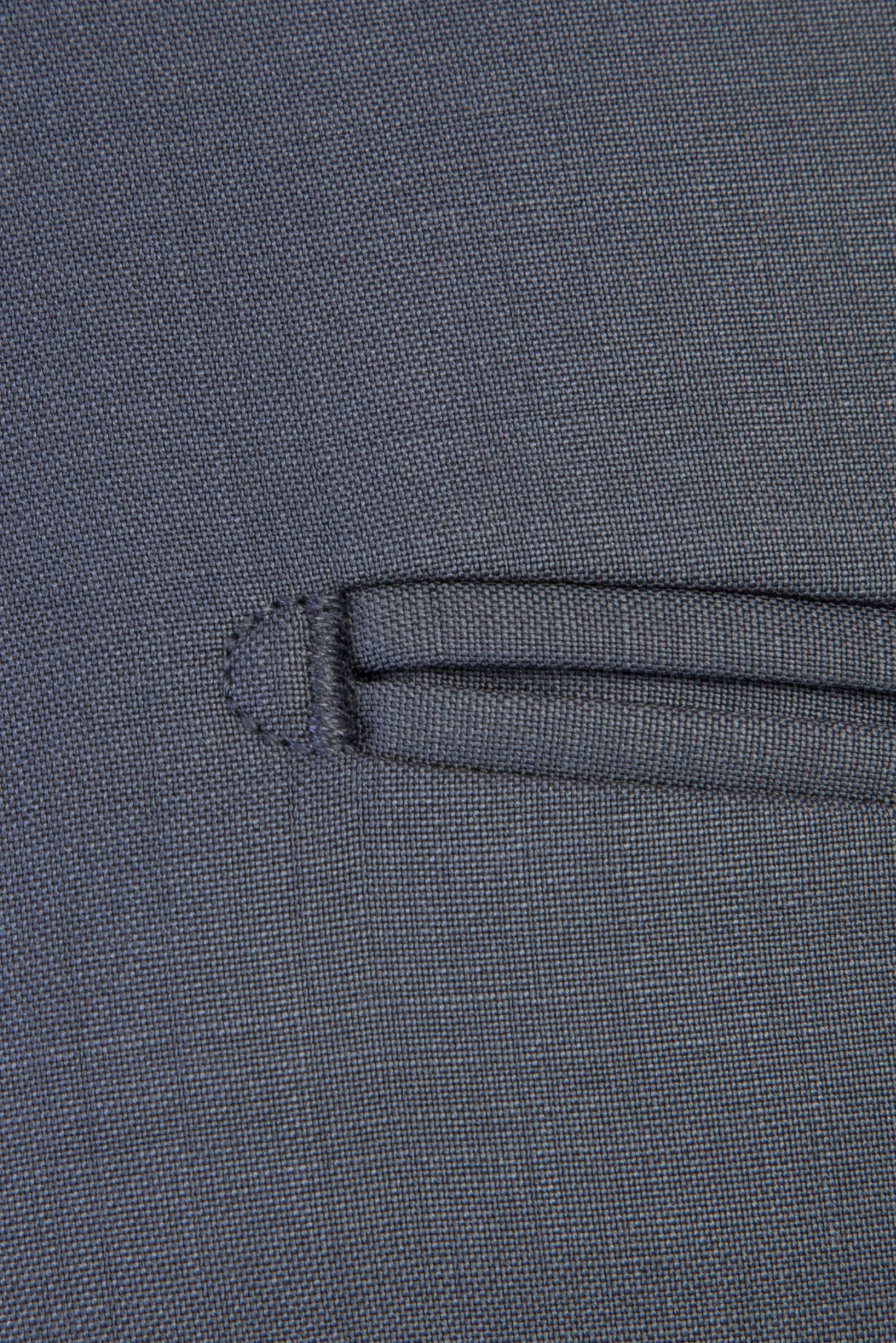Orta Füme Slim Fit Dar Kesim Yün Klasik Kumaş Pantolon