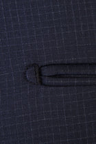 Antrasit Kareli Klasik Kumaş Pantolon