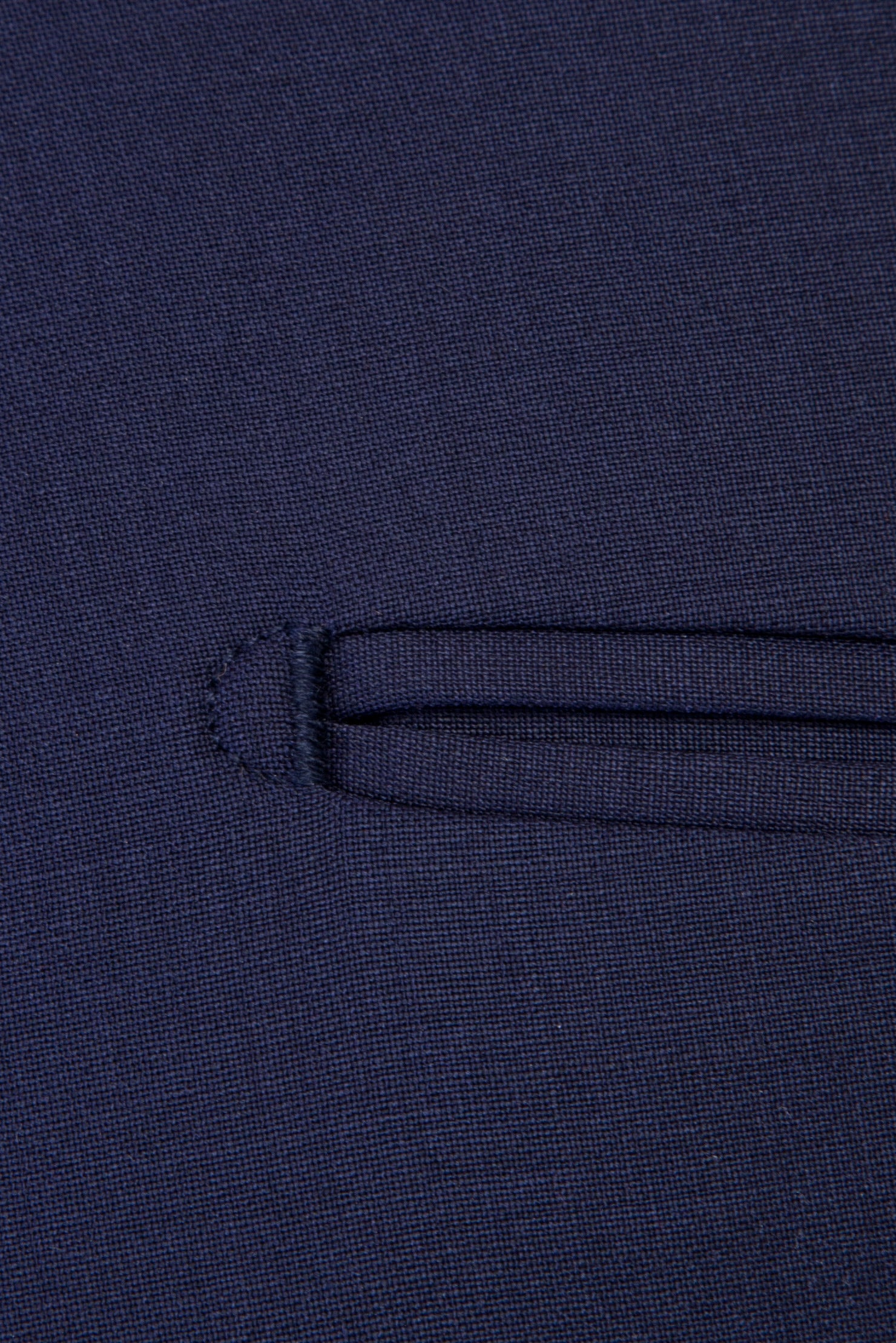 Lacivert Relaxed Fit Rahat Kesim Yünlü Klasik Kumaş Pantolon