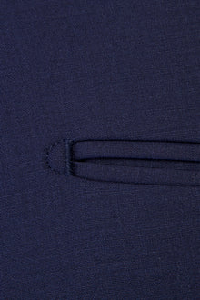 Lacivert 7 Drop Slim Fit Dar Kesim Klasik Kuma? Pantolon-Abdullah Ki??l?