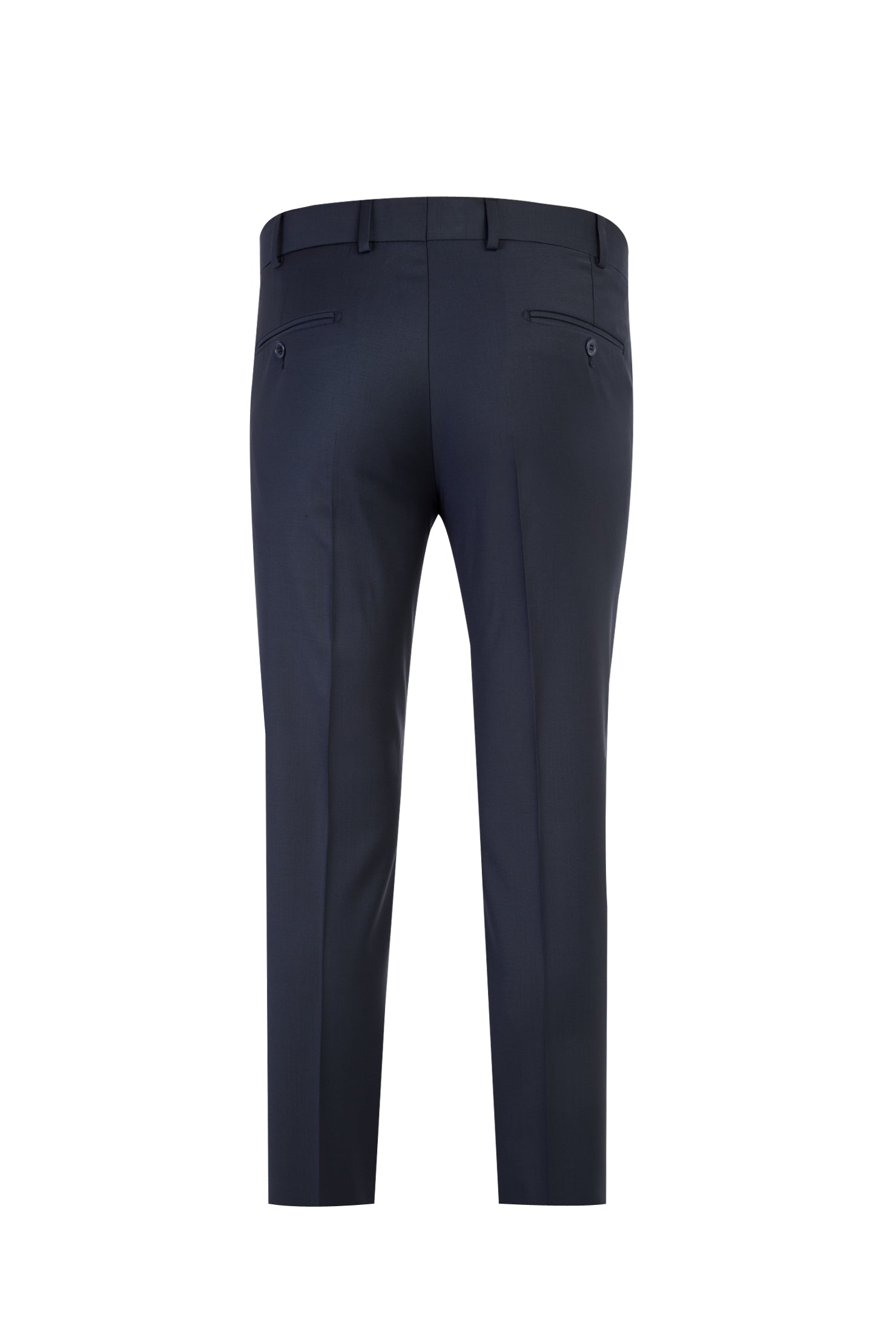 Petrol 7 Drop Slim Fit Dar Kesim Yünlü Klasik Kuma? Pantolon-Abdullah Ki??l?