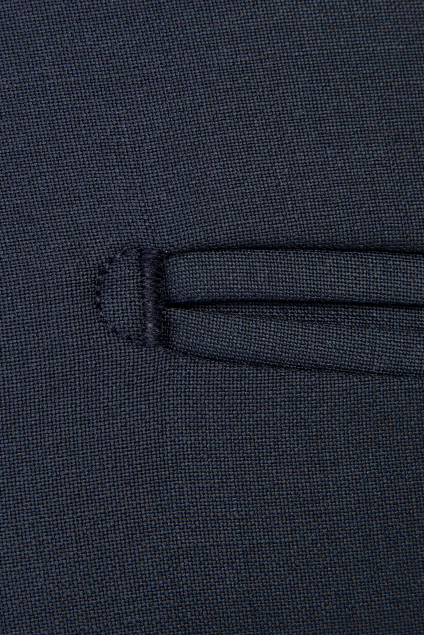Petrol Slim Fit Dar Kesim Yünlü Klasik Kumaş Pantolon