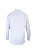 Açık Mavi Uzun Kol Easy Care Slim Fit Dar Kesim Pamuk Gömlek