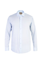 Açık Mavi Uzun Kol Easy Care Pamuk Gömlek