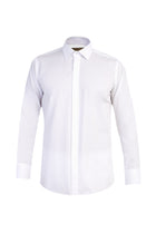 Beyaz Uzun Kol Kolay Ütülenebilir Klasik Pamuk Gömlek