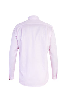 Pembe ?talyan Uzun Kol Regular Fit Kareli Gömlek-Abdullah Ki??l?